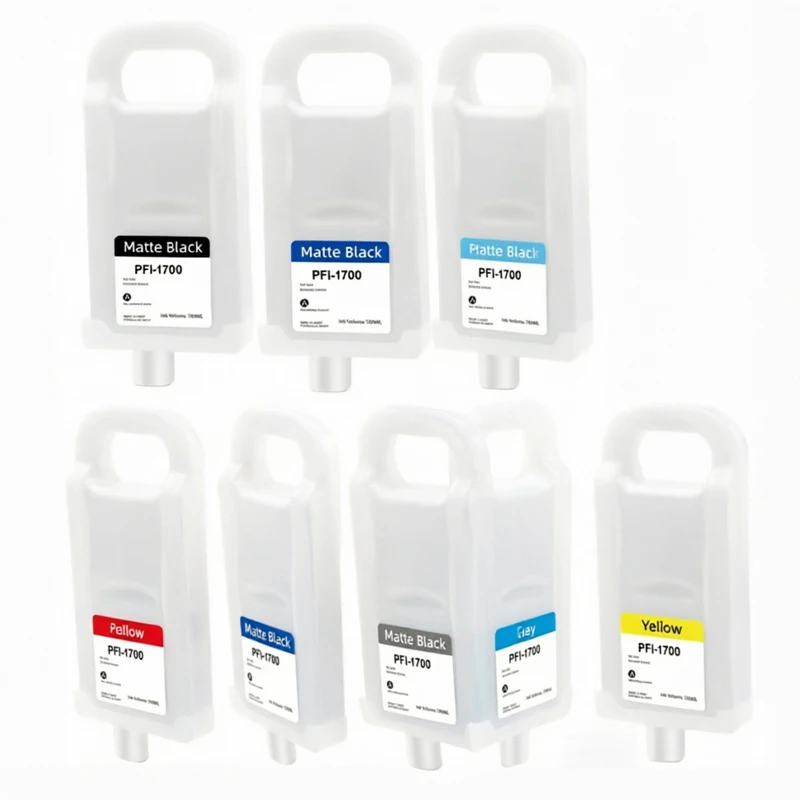 PFI 1700 PFI-1700 Empty Refillable Ink Cartridge NO Chip For Canon PRO 2000 4000 6000 6100 4000s 6000s 2100 4100 Printer