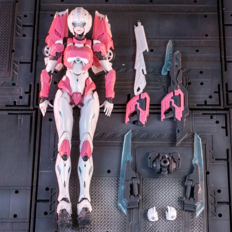 【Spot Goods】Transformed Toys M66336 Feinbeschichtete zusammengebaute Version Pink White Meili Ash Alsey Modell Originalverpackung Sammlung Geschenk