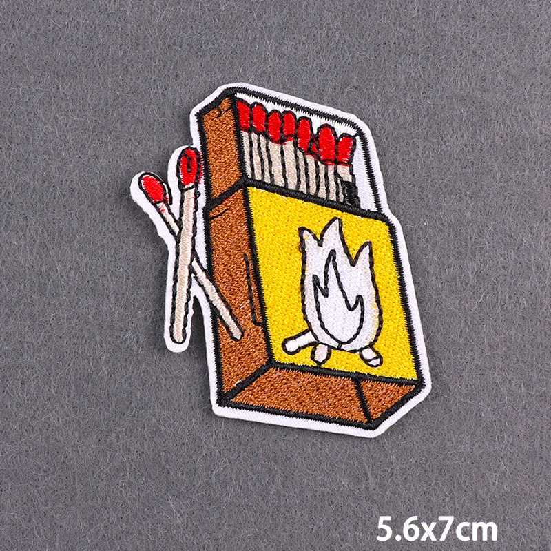 Outdoor-Abenteuer Aufbügelbare Stickerei-Patches für Kleidung, Wandern, Camping, Hochwertige Thermoadhäsive Aufnäher für Kleidung – Detail 18