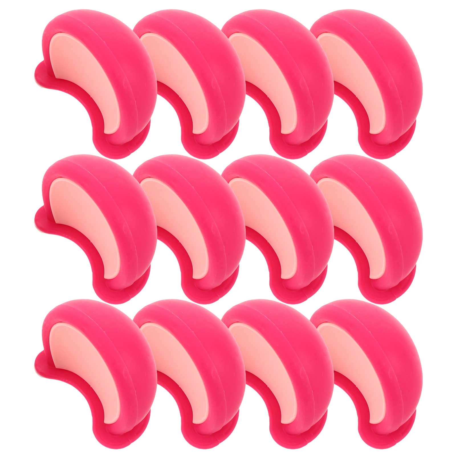 

12 Pcs Bear Ears Decorations Cute PVC Motorcycle Scooter Electric Bike Accessories Stickers Durable Weather Resistant