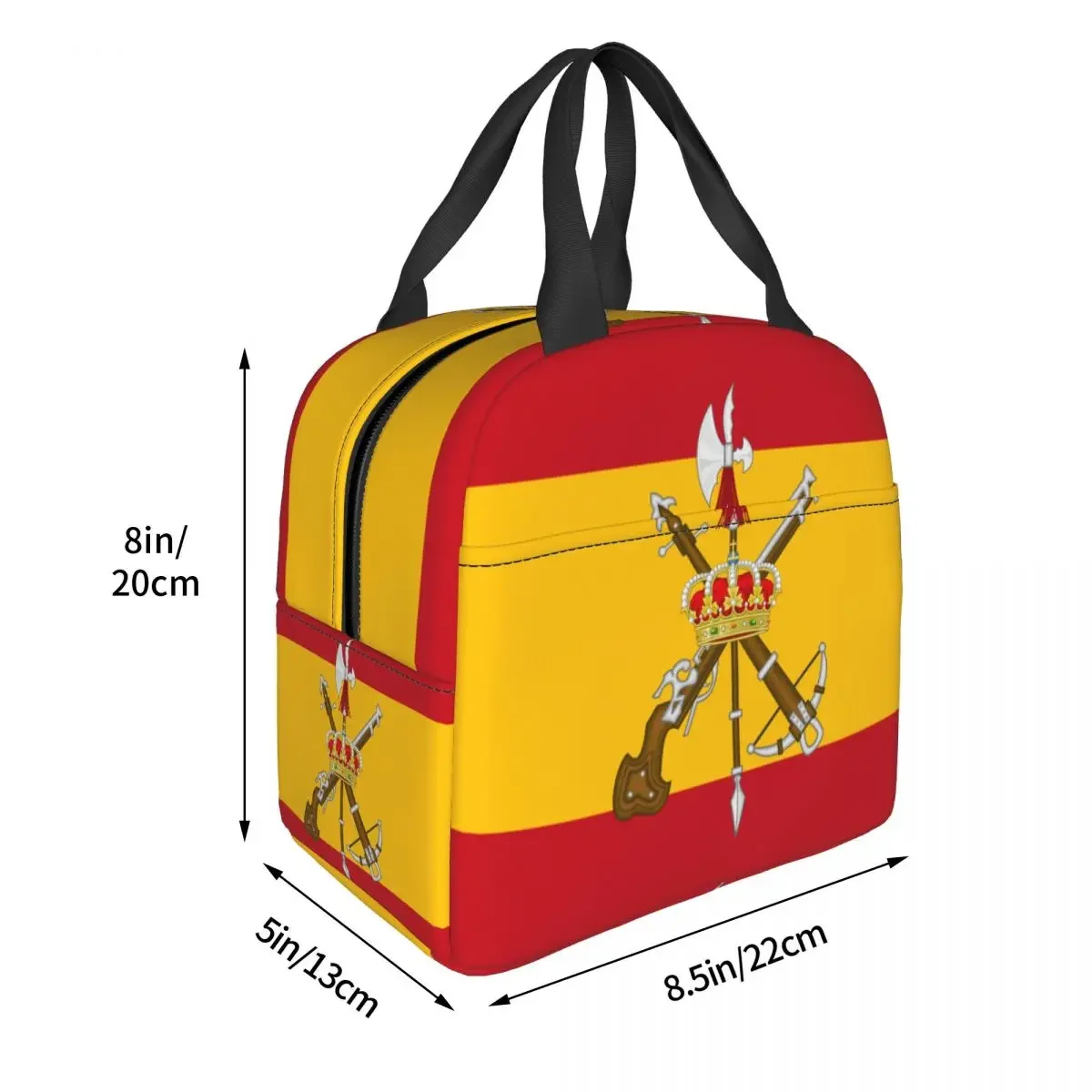 Spanish Legion Lunch Box Women Resuable Spain Military Cooler Thermal Food Insulated Lunch Bag Office Work Picnic Bags