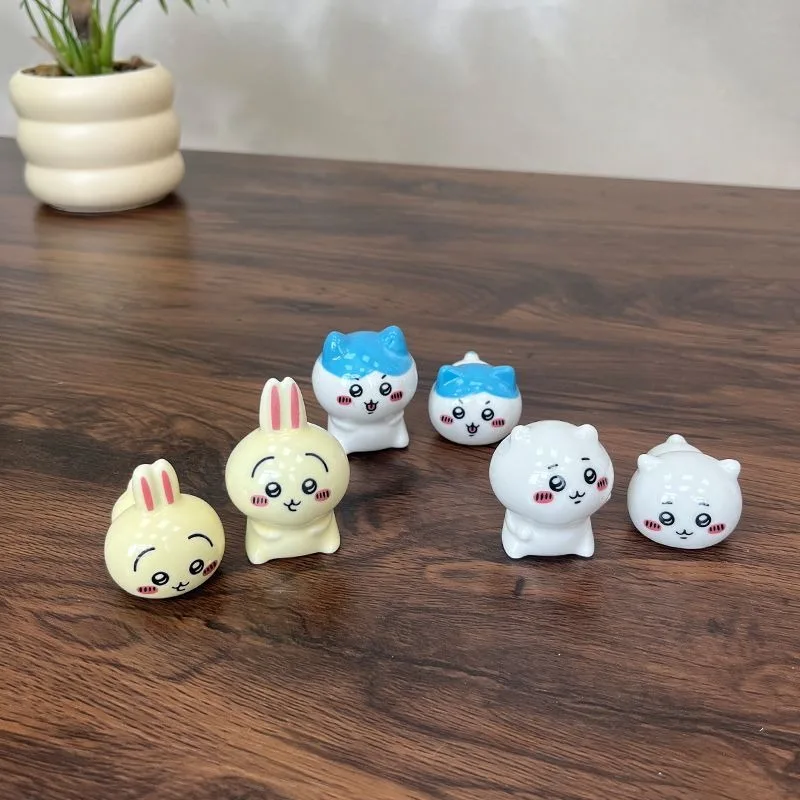 Hot Chiikawa Ceramic Chopstick Holder Kawaii Chopstick Rest Tableware Decor Reusable Dining Accessory for Home Kitchen 2026 New view 6