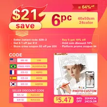 Custom Paint by Numbers Kit 24/36 Colors #6