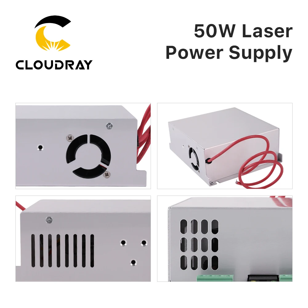 Cloudray 50W CO2 Laser Power Supply 3A Output  for 45-50W Laser tube CO2 Laser Engraving Cutting Machine M50