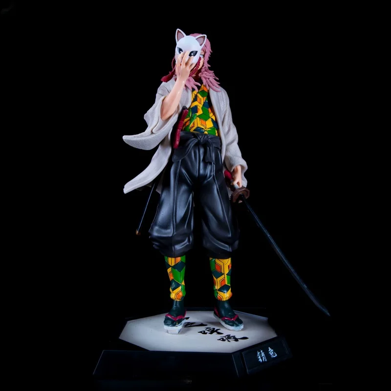 30cm demon slayer kimetsu no yaiba tomiokagiyuu modelo brinquedo pvc sabito cheng gk estátua coletar objetos decorativos presente