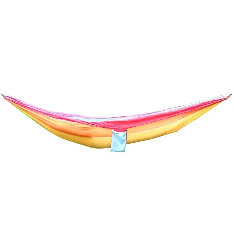 

Outdoor swing hammock folding portable field campers or home roll resistant tree hanging nylon cloth