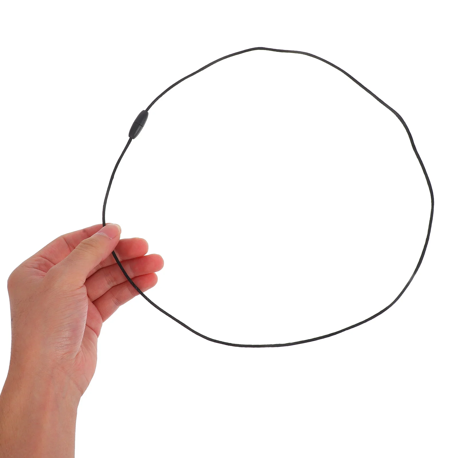 30 مجموعة Breakaway الحبل عدة حبل النايلون الأسود لصنع المجوهرات قلادة قابلة للتبديل الحرف استبدال عقد دي اي واي حبل #2