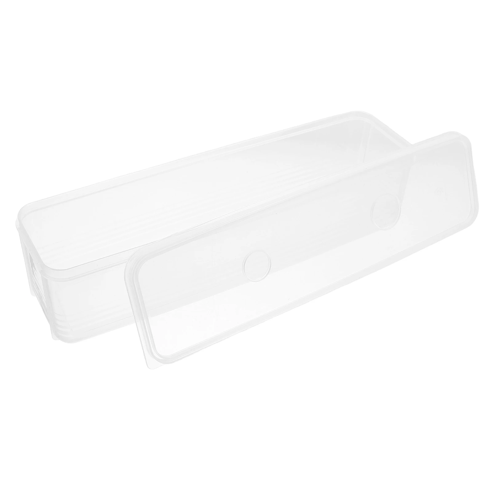 

1pcs Fresh-Keeping Storage Box Airtight Kitchen Organizer Long Strip Fridge Container Food Pantry Bins Cilantro Scallion Holder