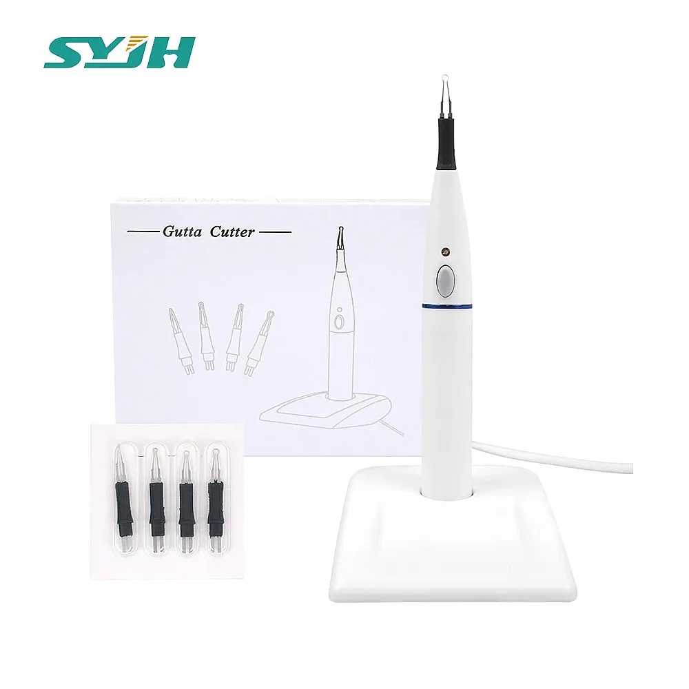 Dentals Gutta Percha Cutter 4 Tips Oral Dissolved Breaker Dentistry Tool Tooth Gum Cutter