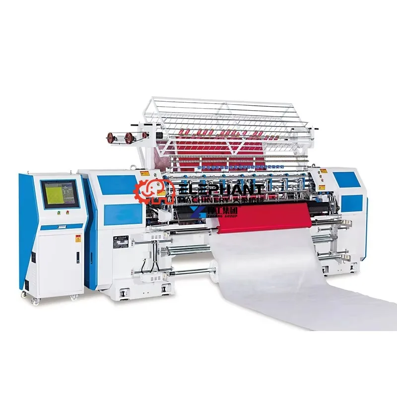 Best-Selling China Manufacture Quality Low Noise Comforter Multi Needle Lock Stitch Quilting Machine
