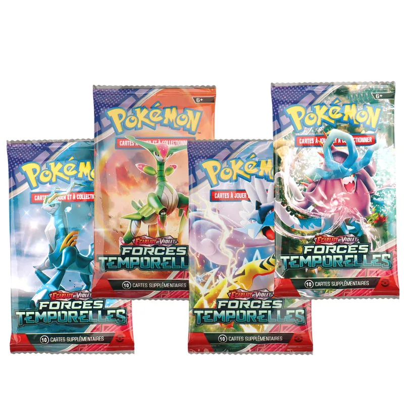 360Pcs French Pokémon TCG: Scarlet & Violet Temporal Forces Booster Box Pokemon Cards 36 Pack Box