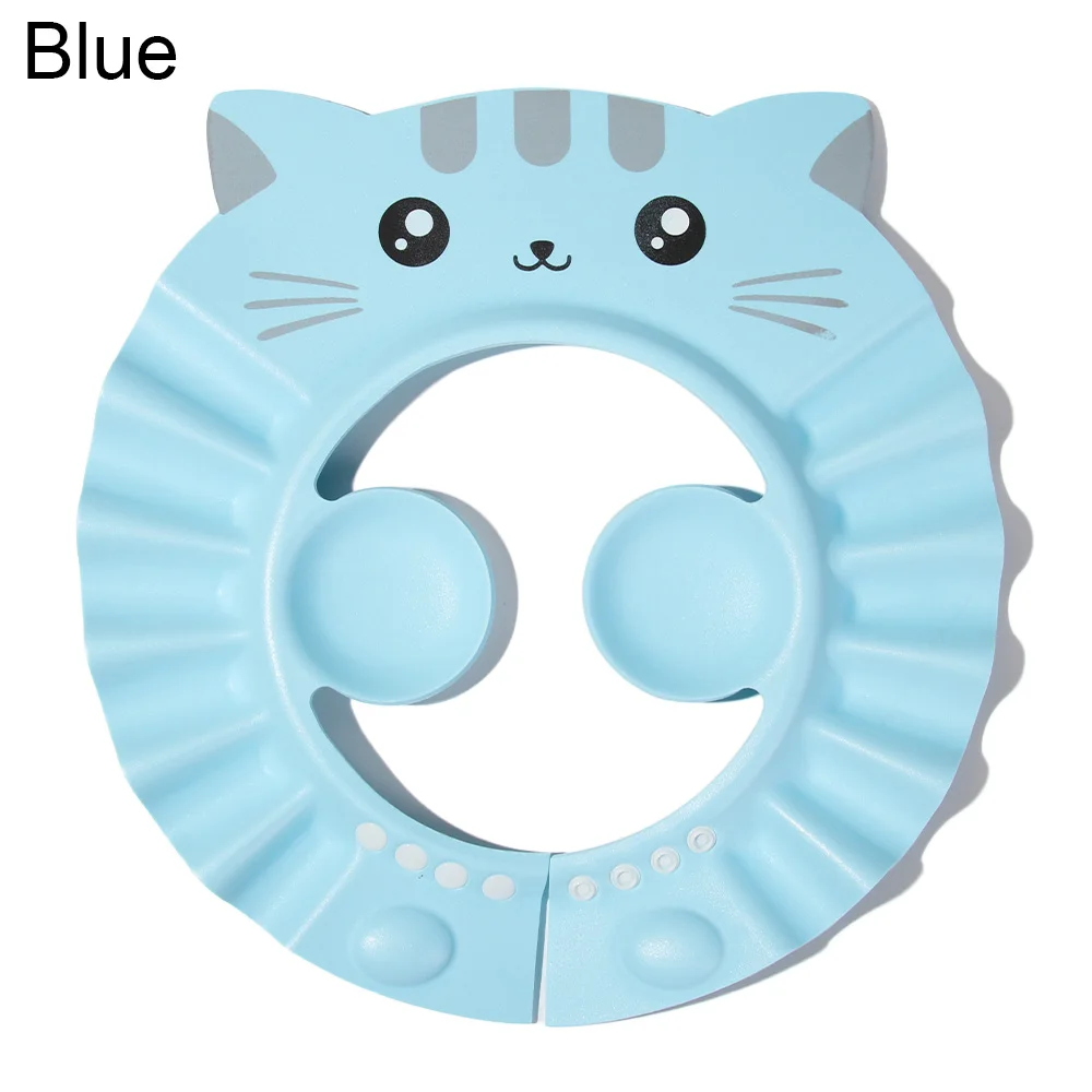

Newborn Infant Waterproof Portable Adjustable Shampoo Shield Hair Wash Hat Baby Shower Cap Bath Head Cover