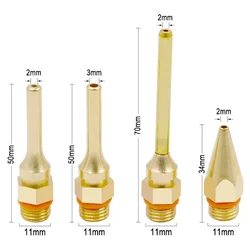 1pc Pure Copper Hot Melt Glue Gun Nozzle High Quality Nozzles Large Diameter 4 Sizes Adhesive Sealant Accessories Home DIY Tools