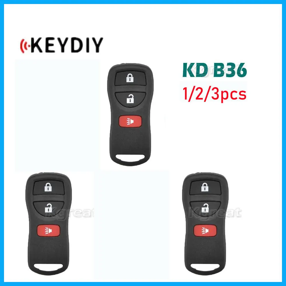 

1/2/3 шт. KEYDIY KD B36 многофункциональный пульт дистанционного ключа для Nissan стиль 3 4 кнопки для KD900/KD-MAX/KD-X2 MINI KD Max ключевой программатор