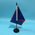 Black plastic pole