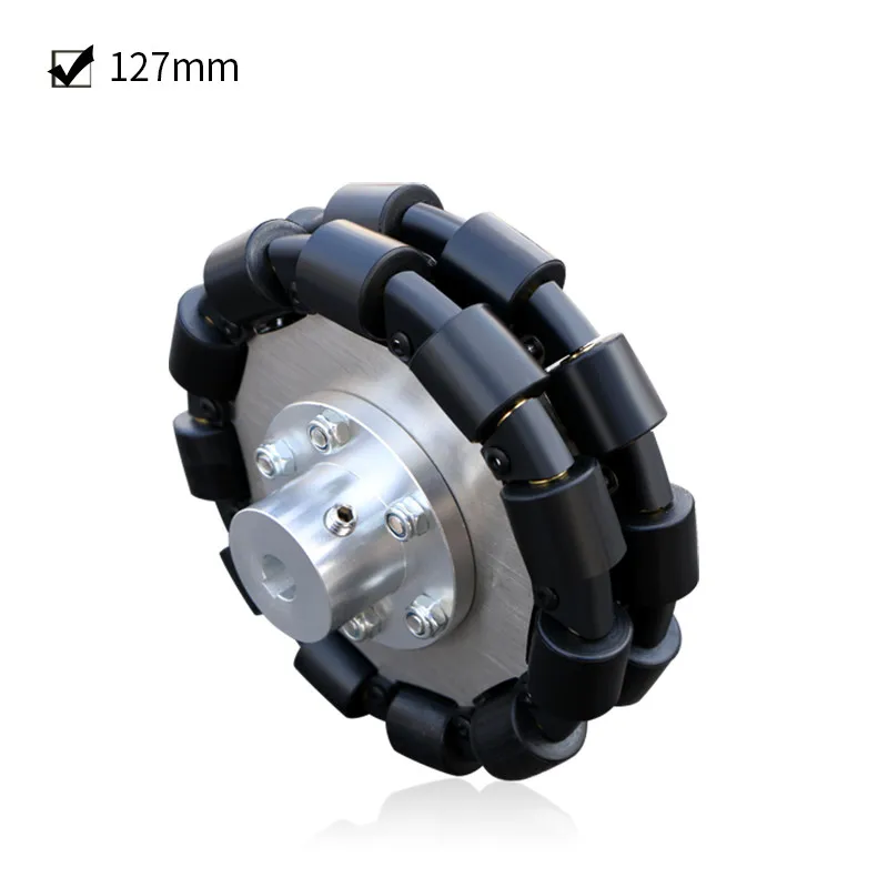 1Pc 127 152 203mm Omni-directional Wheel Driving Omnidirectional wheel 203mm omni-directional wheel