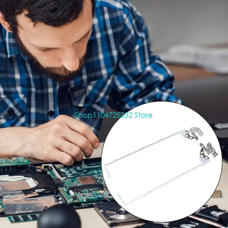 

P5EA Precise Metal Hinge For HP650 G4WITHOUT TOUCH Laptop Screen for Reliable Notebook Screen Stability And Smooth Opening