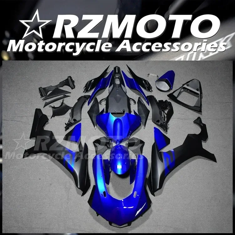 4Gifts New ABS Fairings Kit Fit For YAMAHA YZF - R1 R1m 2015 2016 2017 2018 2019 15 16 17 18 19 Bodywork Set Black Blue