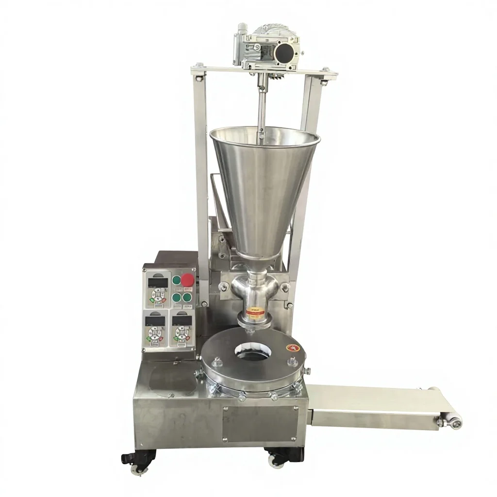 &* Commercial Full-Automatic 160 Desktop Steamed Bun Machine 220V/380V Optional 1-2 Persons Operation Labor-Saving Food Grade