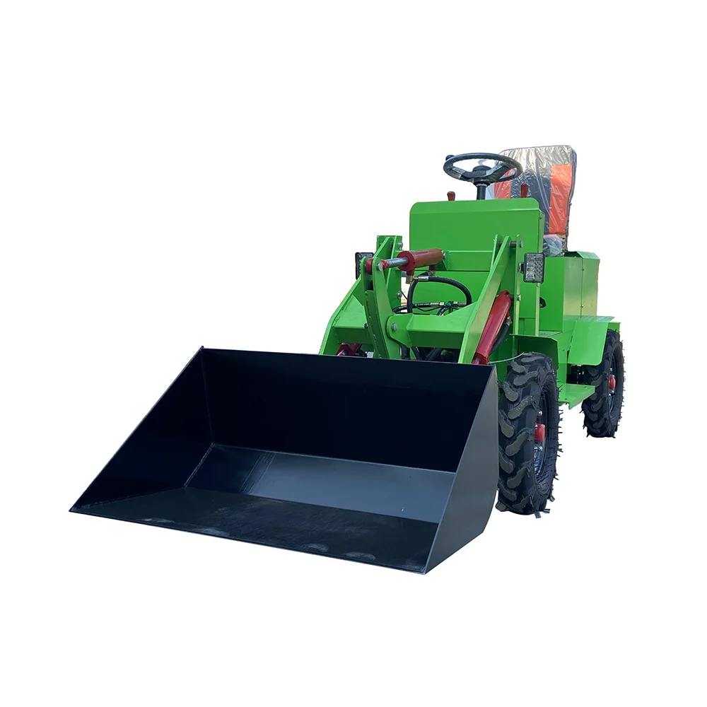 500KG Small Electric Loader Mini Loader Electric Small Wheel Loader