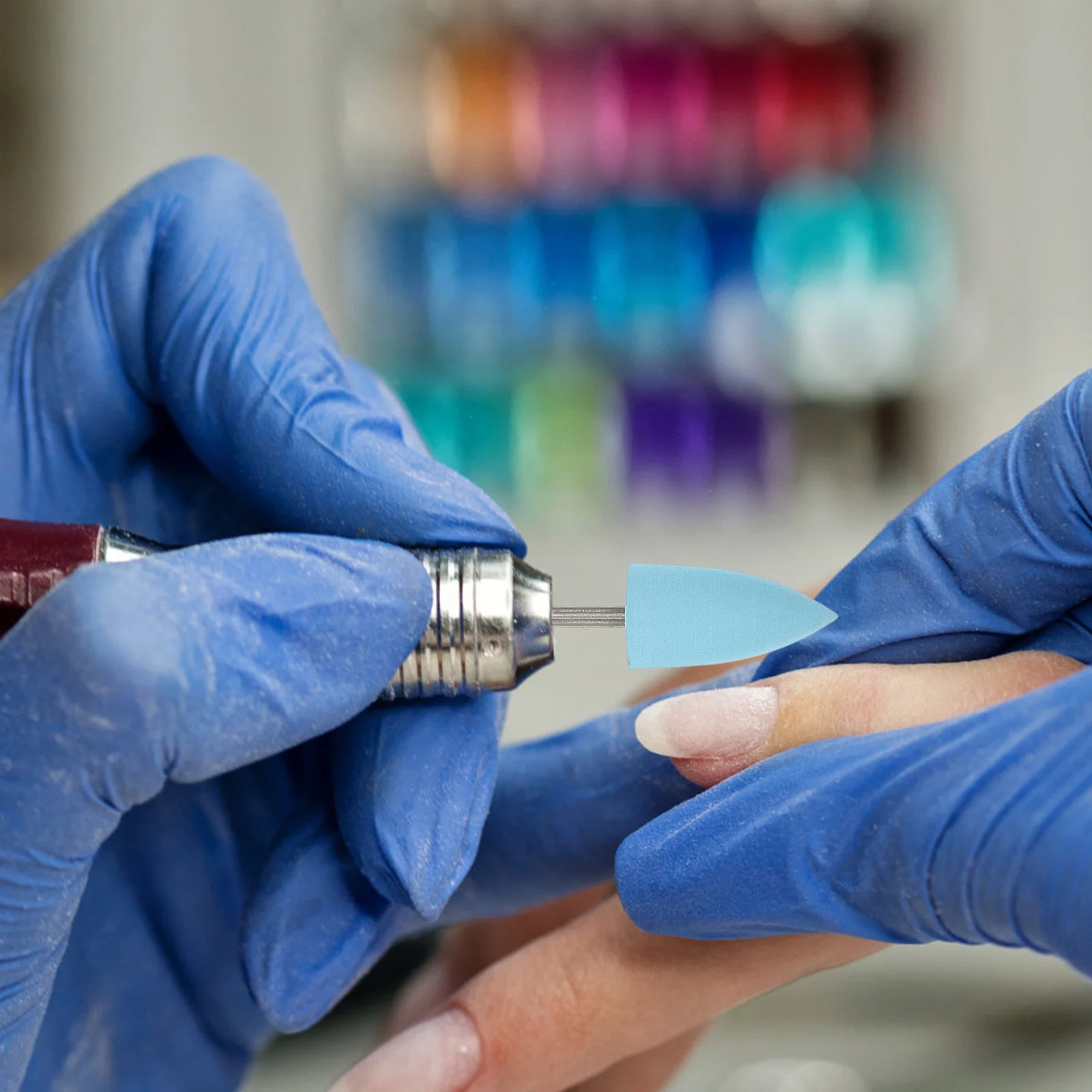 

5Pcs Nail Drill Bit Set for Salon Manicure Supplies Universal Application Easy to Use Polishing Accessories Nail Drill Bit Set