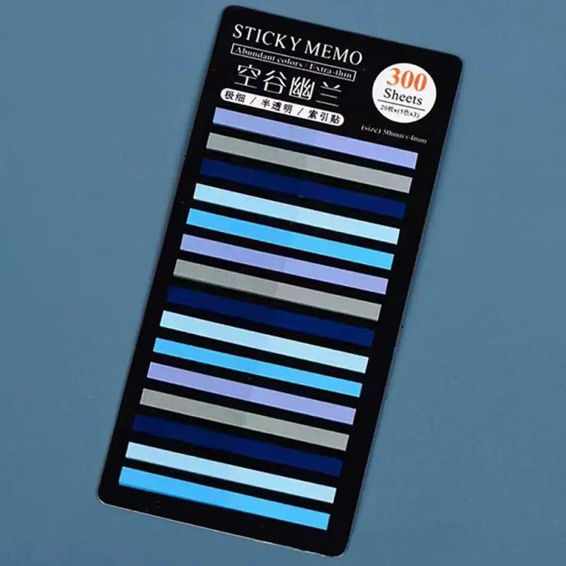 Ferramentas de papelaria coloridas para crianças, material escolar, Notepad, Index Paste, Bookmark, Presentes, 1 Pc, 5Pcs