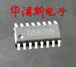 10Pcs 100% Originele Nieuwe GS8209 Chip DIP16/SOP16 Interne Controle Vangrail Buis Digitale Buis Licht Bar Driver Ic chip