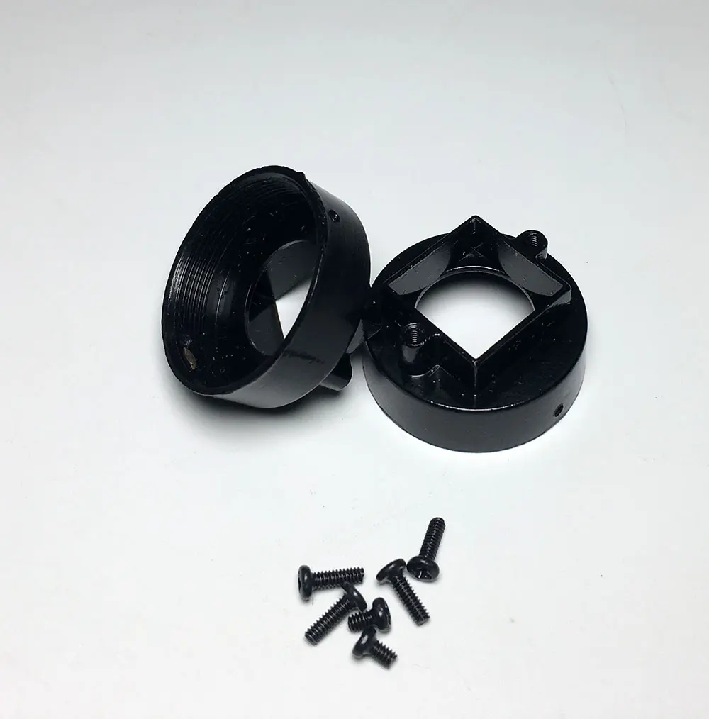 2PCS Metal CS Lens Mount Interface CCTV Security Camera CS Lens Holder Bracket Adaptor Connector PCB Board Module Support