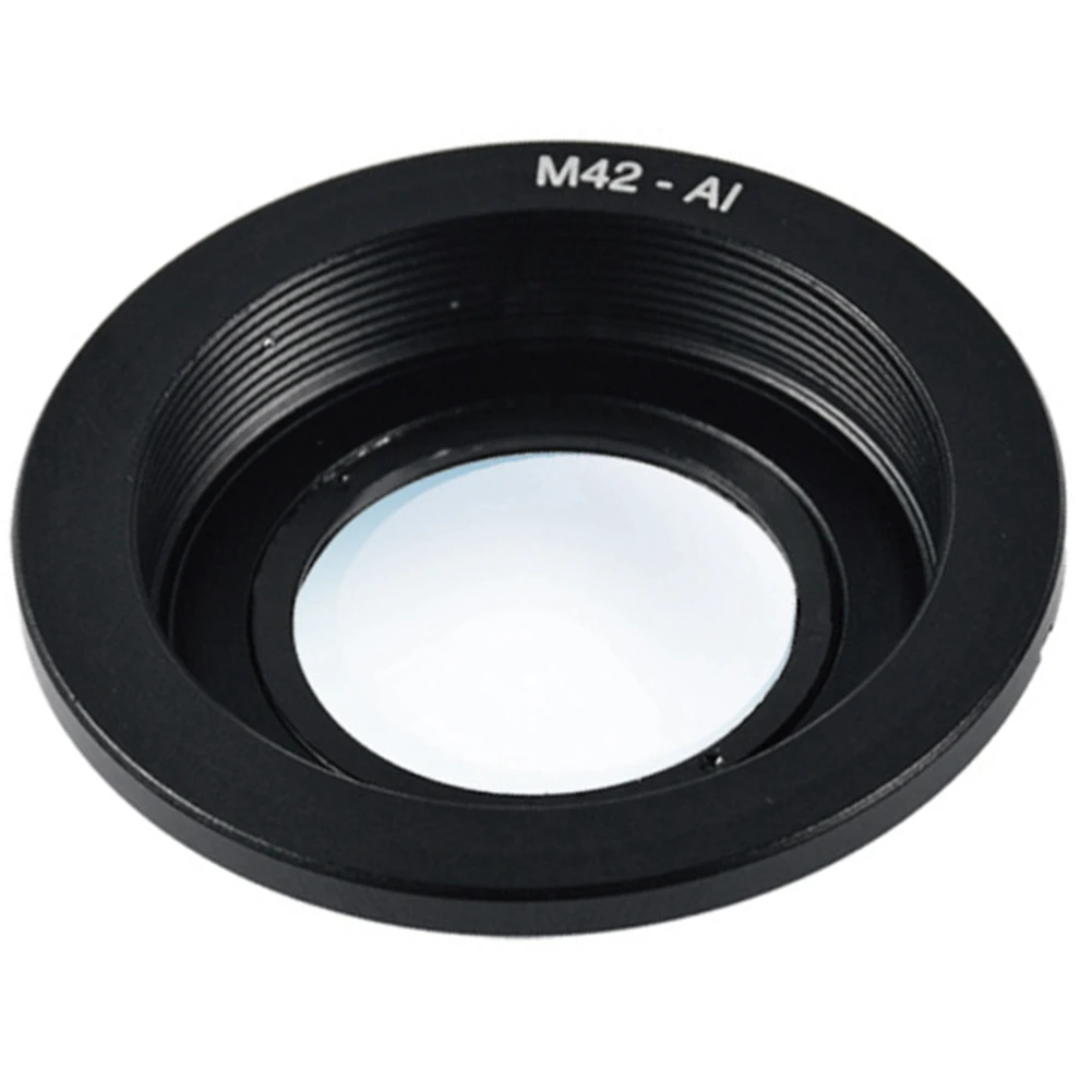 B68A M42 Lens Adapter Ring M42-AI Glass For M42 Lens To Nikon Mount With Infinity Focus Glass DSLR Camera
