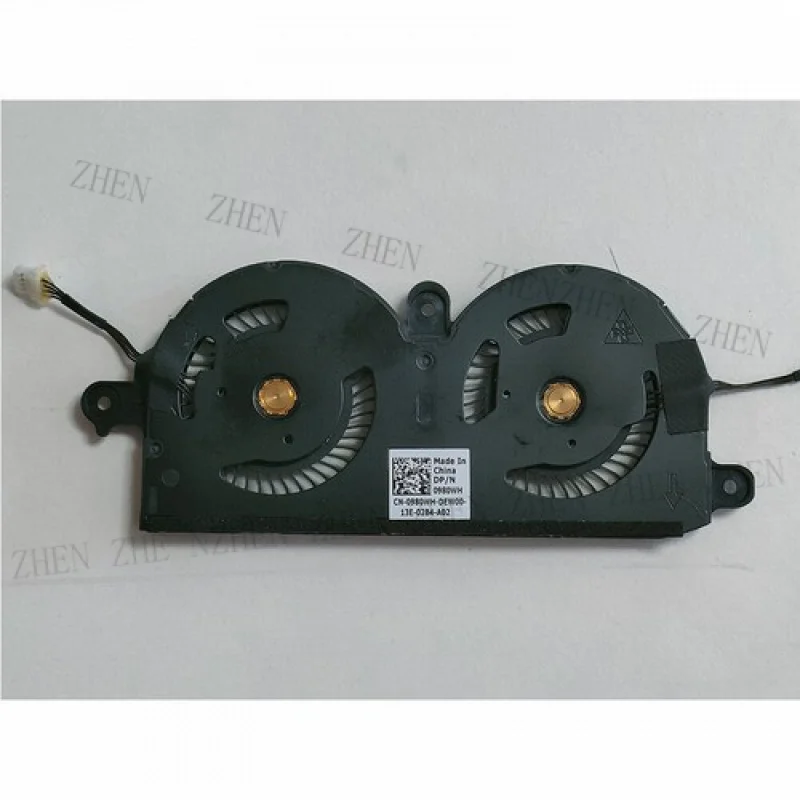 Y New For Dell XPS 13 9370 9380 7390 9305 P82G Cooling Fan Heatsink 0PNWJR 0980WH