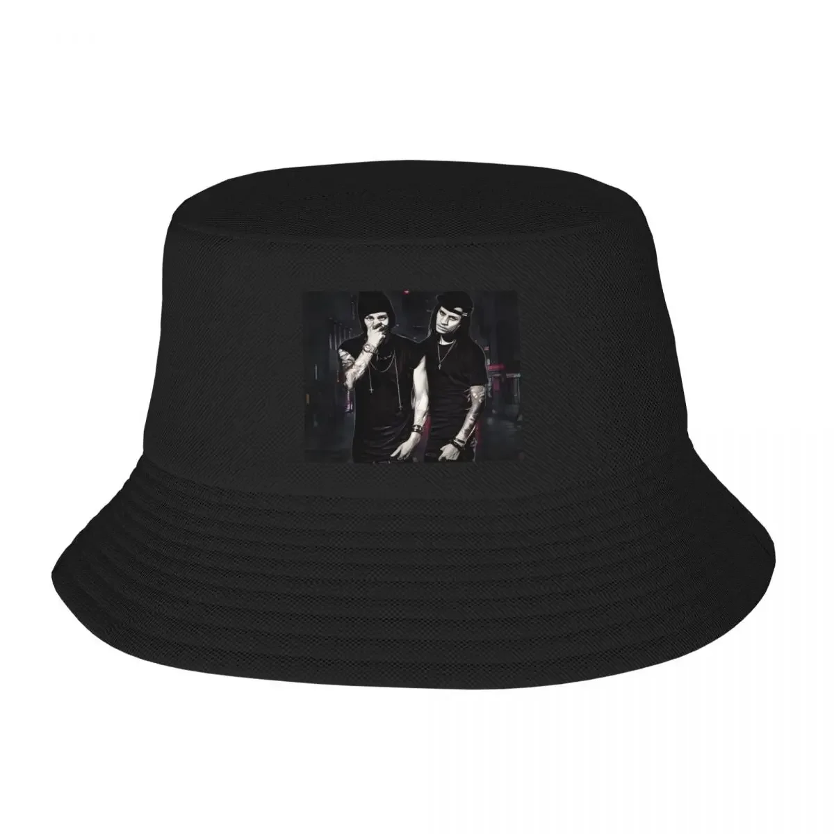 Twins Larry and Laurent Bucket Hat Beach Bag Hat Beach Boy Child Women's