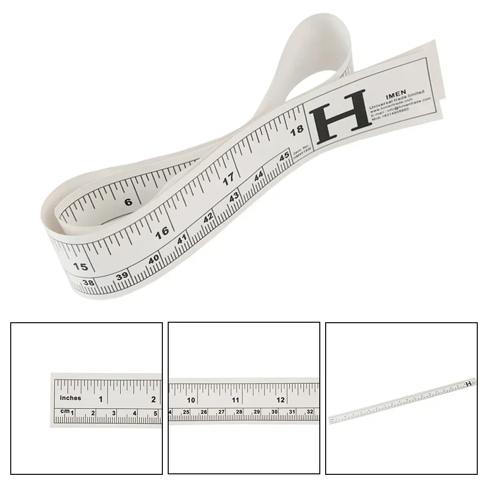 Customizable Adhesive Tape Ruler for Sewing Machine Sticker and Drafting Table Workbench Convenient and Accurate Measurements