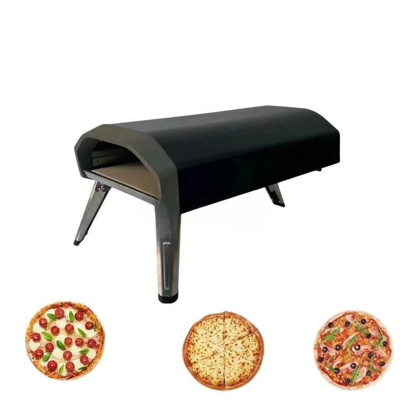 

Outdoor Countertop Gas Pizza Oven Portable Compact Fast Heating Weather Resistant For Patio Garden Camping Picnic Party BBQ