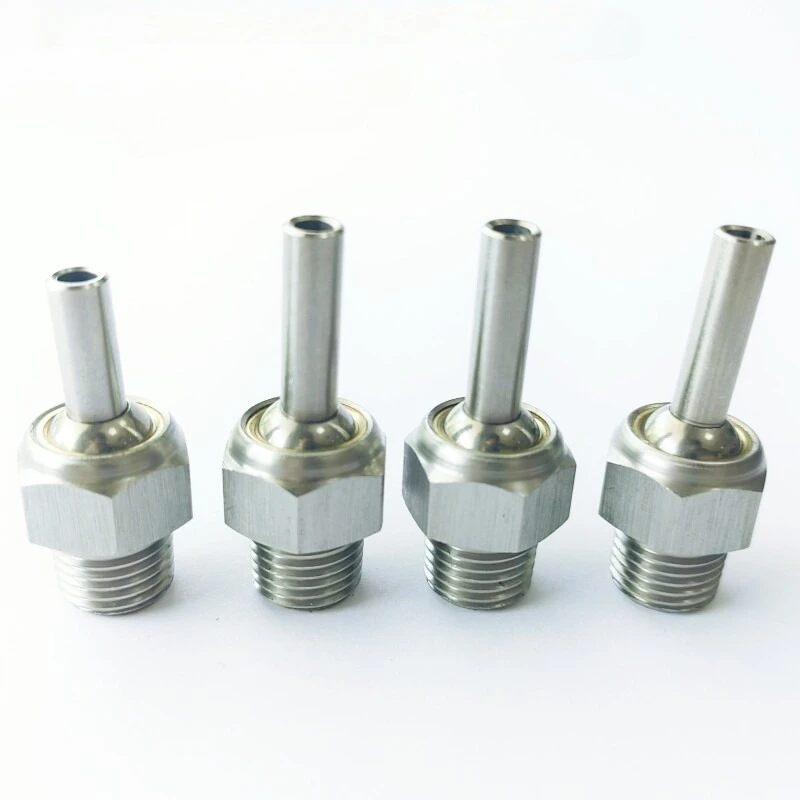 M8/M10/M12/M14/M16 Stainless Steel CNC Lathe Tool Tower Spray Water Cooling Adjustable High Pressure Coolant Nozzle