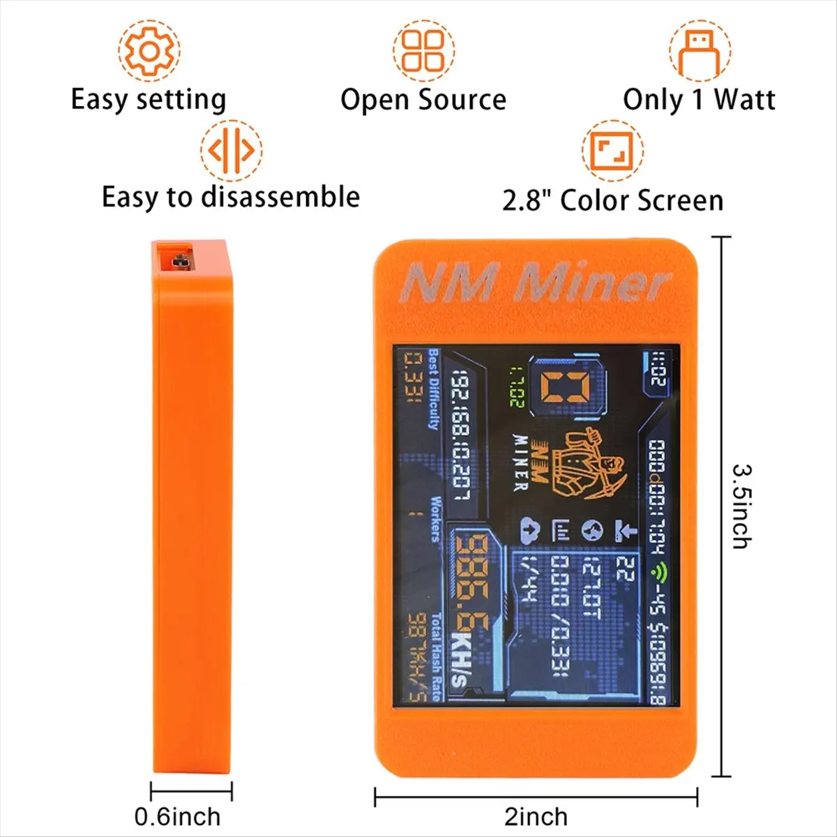 Super Hot Sale Brand Bitcoins Miner NM 980KH/S