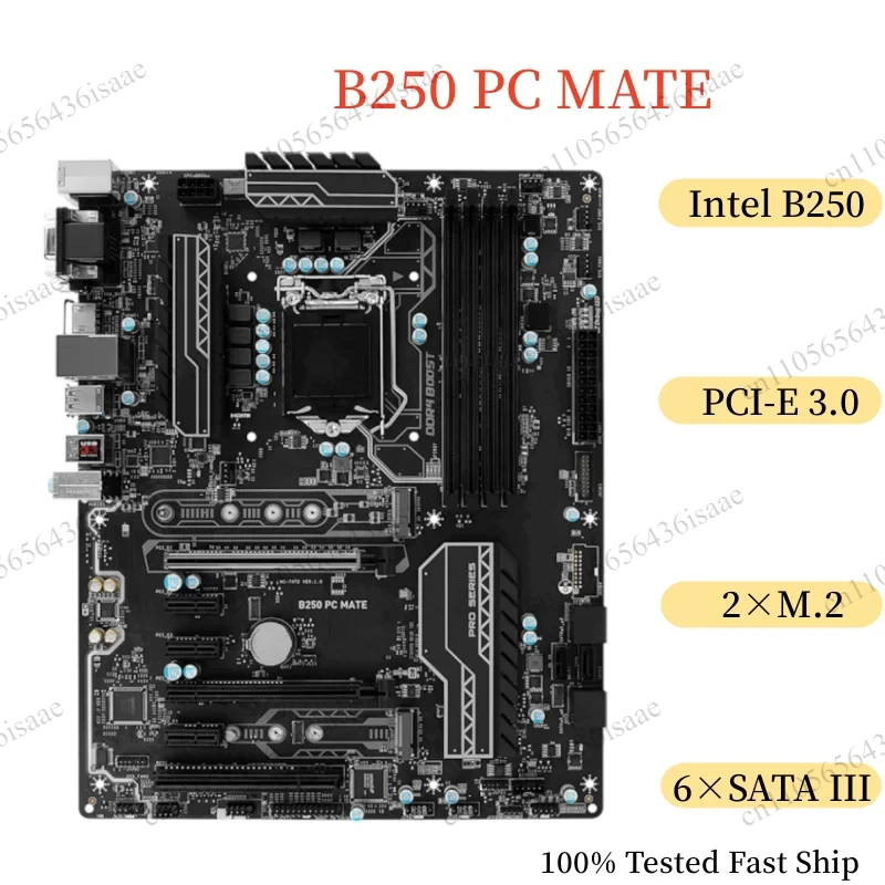 LGA1151 Socket ATX Motherboard DDR4 Memory Max 64GB Fully Working Tested Quick Dispatch