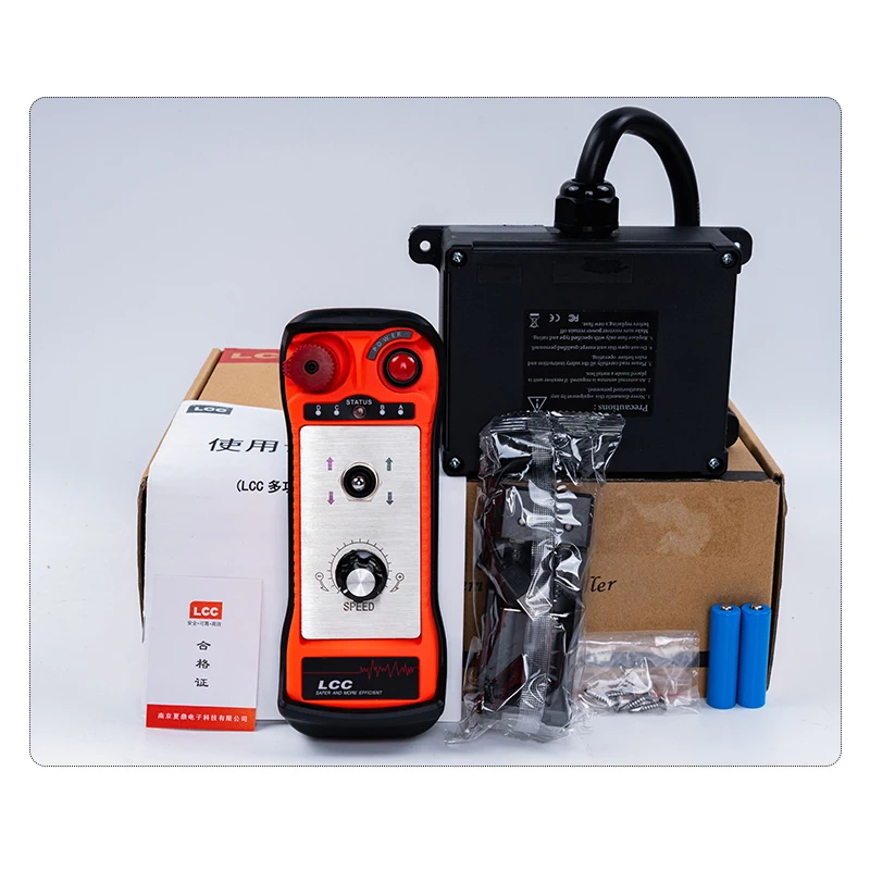 LCC Wireless Industrial Remote Control With Display Screen Hydraulic Truck Controller Tail Lift Radio Remote Controller