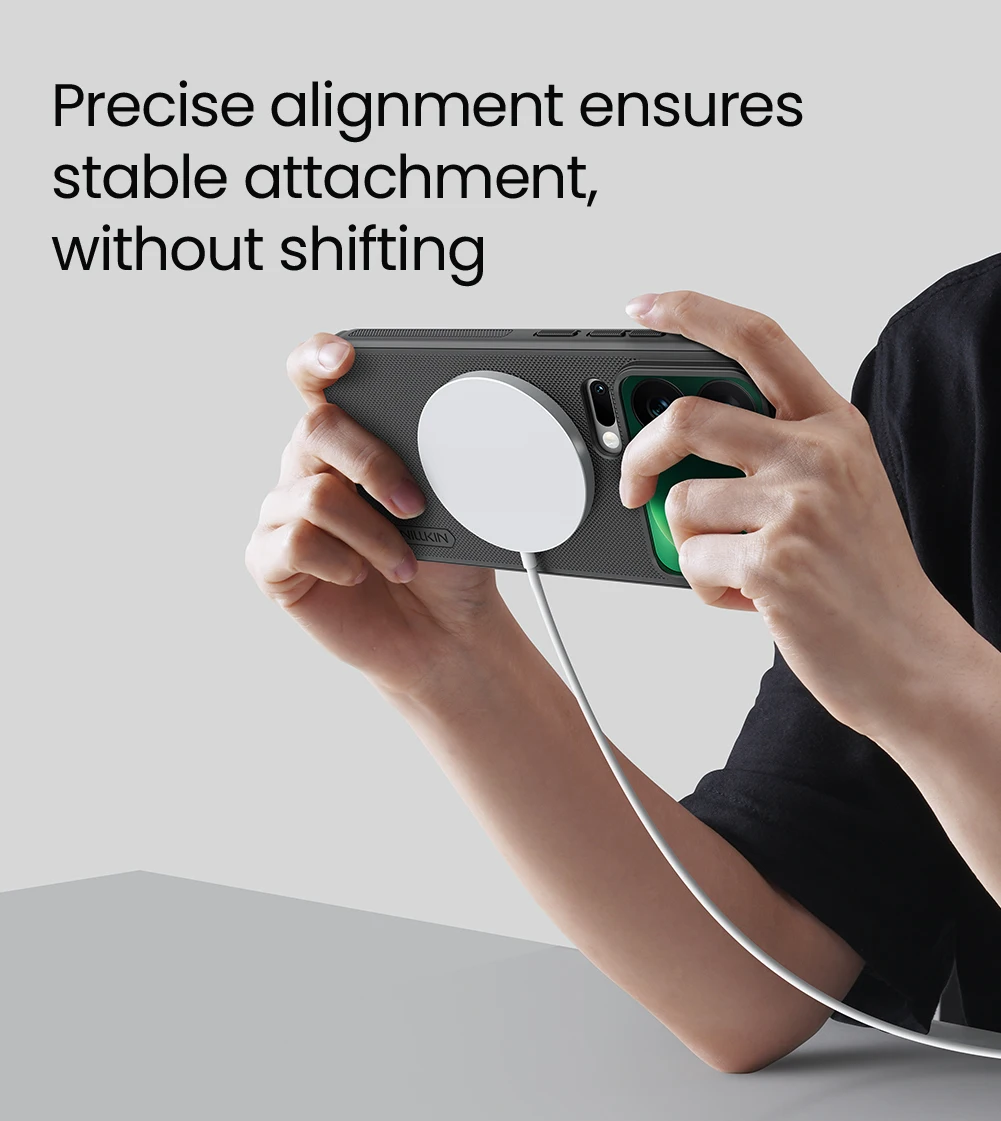 NILLKIN Schutzhülle für Xiaomi 18 Pro, passgenaue Hülle, magnetisch, super matt, mattes PC-Cover für Xiaomi 18 Pro – Detail 11