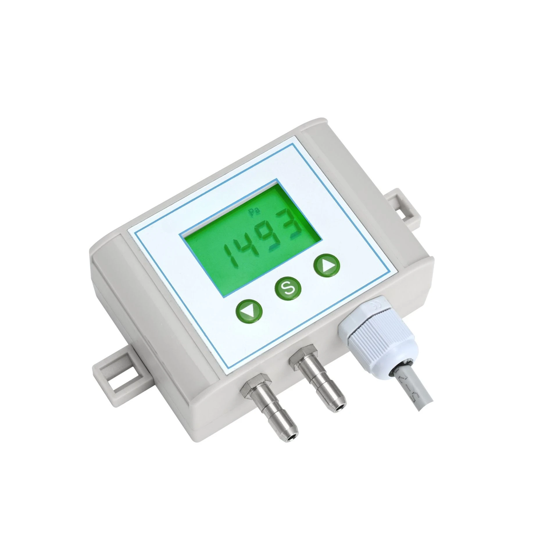 differential pressure sensor, measuring gas and liquid differential pressure wall-mounted digital display