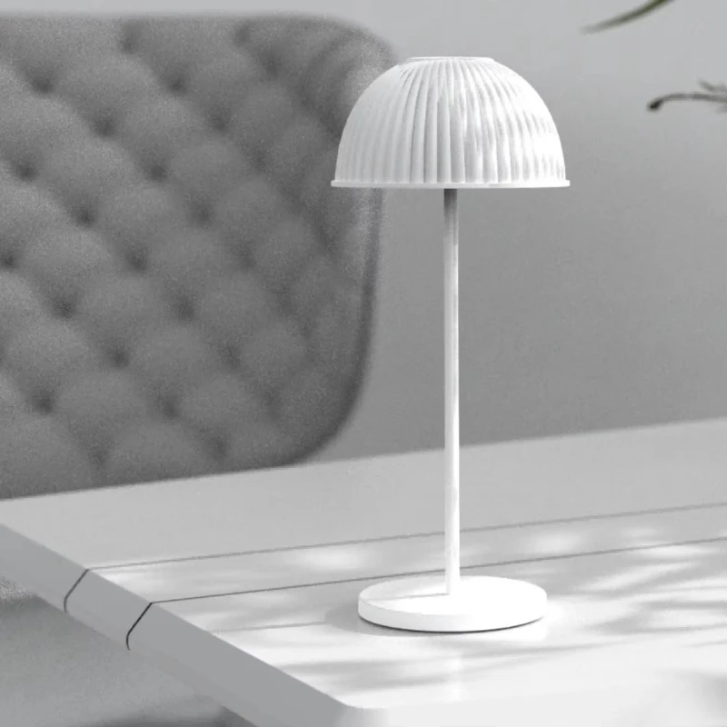 

Mushroom LED desk lamp is suitable for simple bedroom bedside eye protection charging touch shell