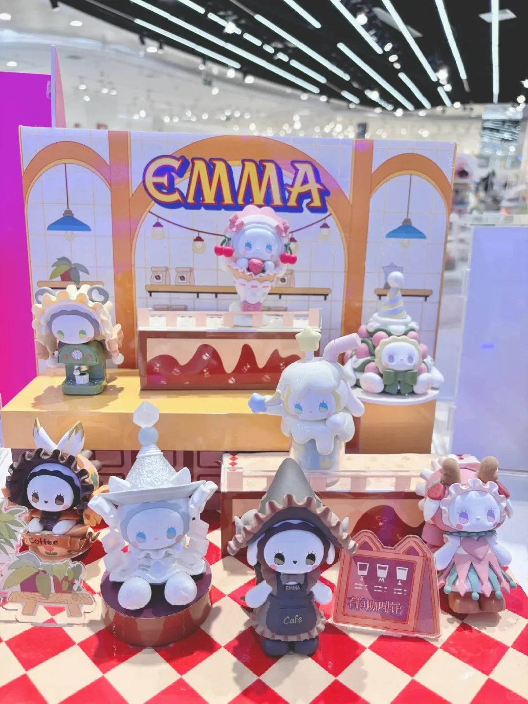 Caja ciega de la serie Emma Secret Forest Coffee Shop, muñeco de acción de Anime, Caja Kawaii, Caja misteriosa sorpresa, regalo de cumpleaños