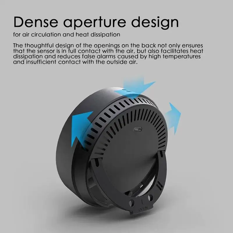 Детектор монооксида углерода со звуковой сигнализацией