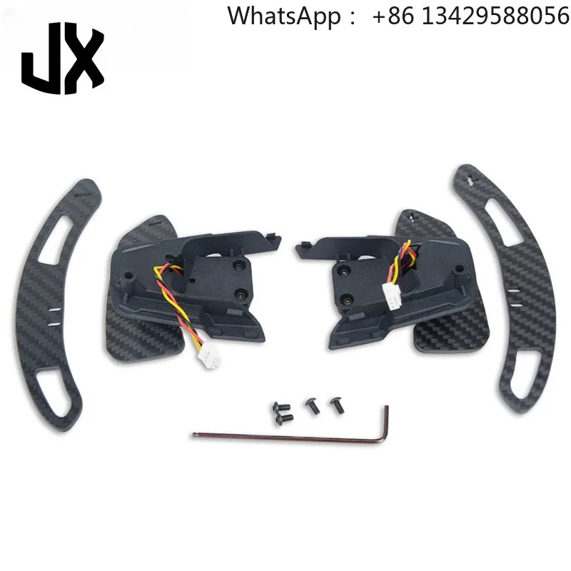 High Quality Carbon Fiber Racing Steering Wheel Shift Paddles Magnetic for Volkswagen Golf 7 GTI R GTE GTD Polo CC Fit Models