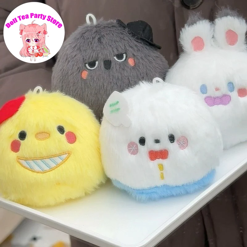 

New Game Anime Love and Deepspace Xavier Sylus Zayne Rafayel 8cm Cosplay Funny Plush Doll Pendant Mascot Toys Birthday Gift