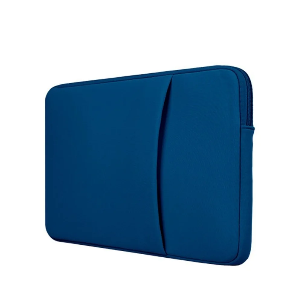 

Портативные сумки для ноутбуков с защитой от царапин, защитный чехол, легкий чехол для ноутбука, мягкий материал, двойная молния, чехол для ноутбука, дорожный чехол