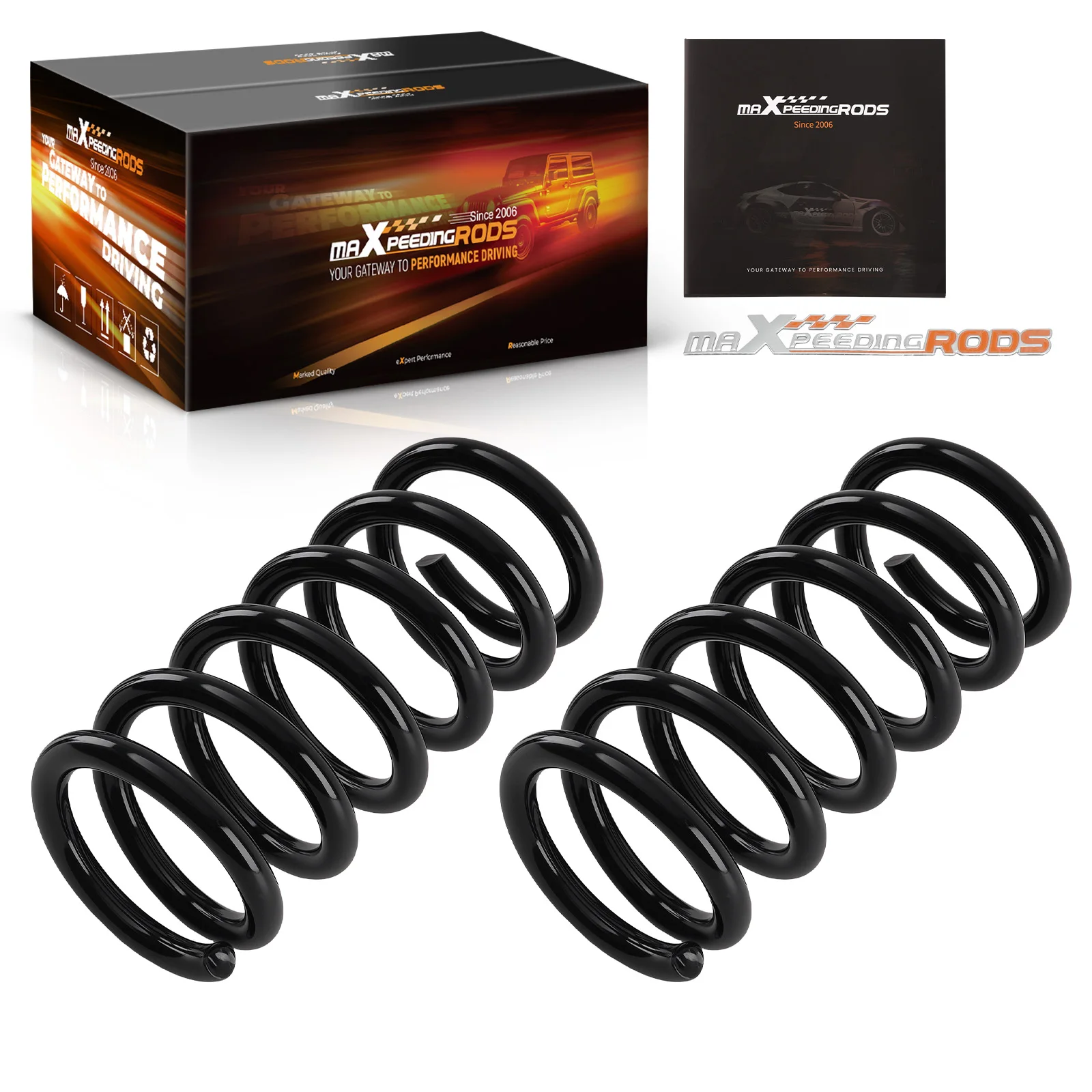 

Front 3" Lowering Coil Spring Kit for Ford F150/Expedition 1997-2003 2WD