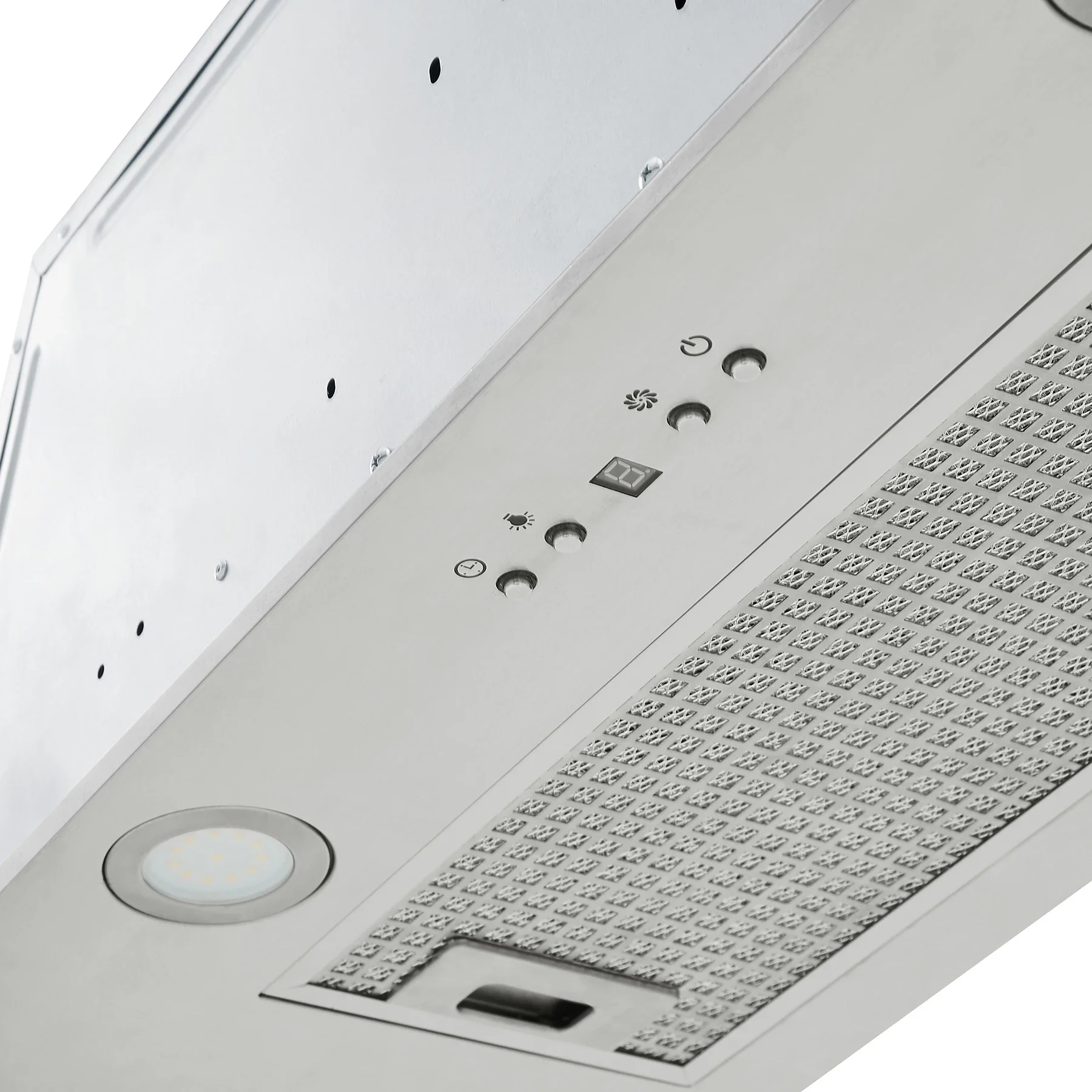 Встроенная кухонная вытяжка, подвесная, с высокой мощностью ветра и бесшумной вытяжкой.