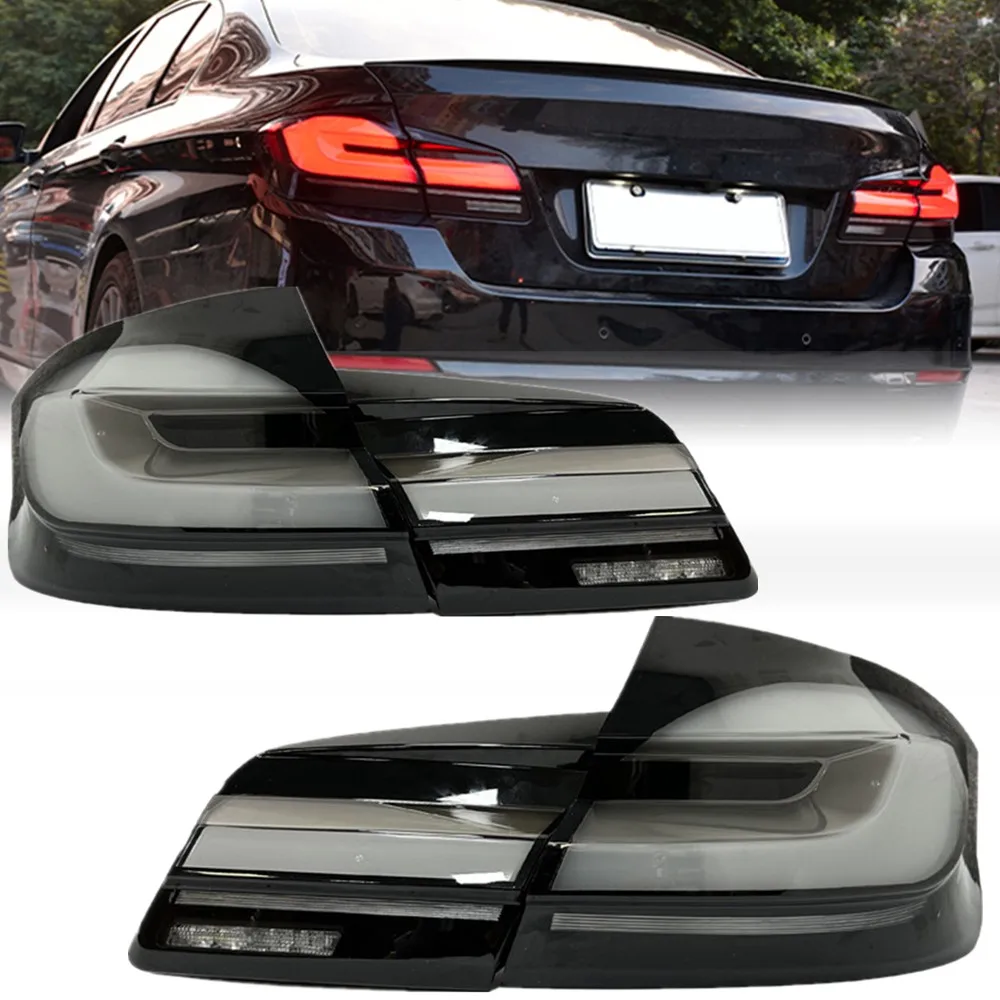 Car Accessories Led Tail Lights LCI For BMW 5 Series F10 F18 2011-2017 Plug And Play Animation Rear Lamps DRL Signal Automotive