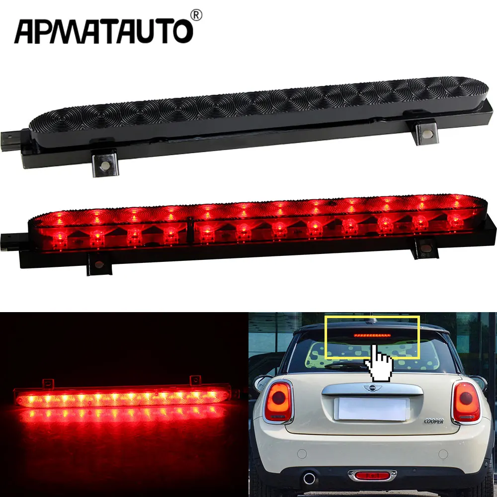 OEM:7297410 Plug&Play LED High Mount Brake Stop Light, Third 3rd Brake Light FOR MINI Cooper F56 F55 2013-2021