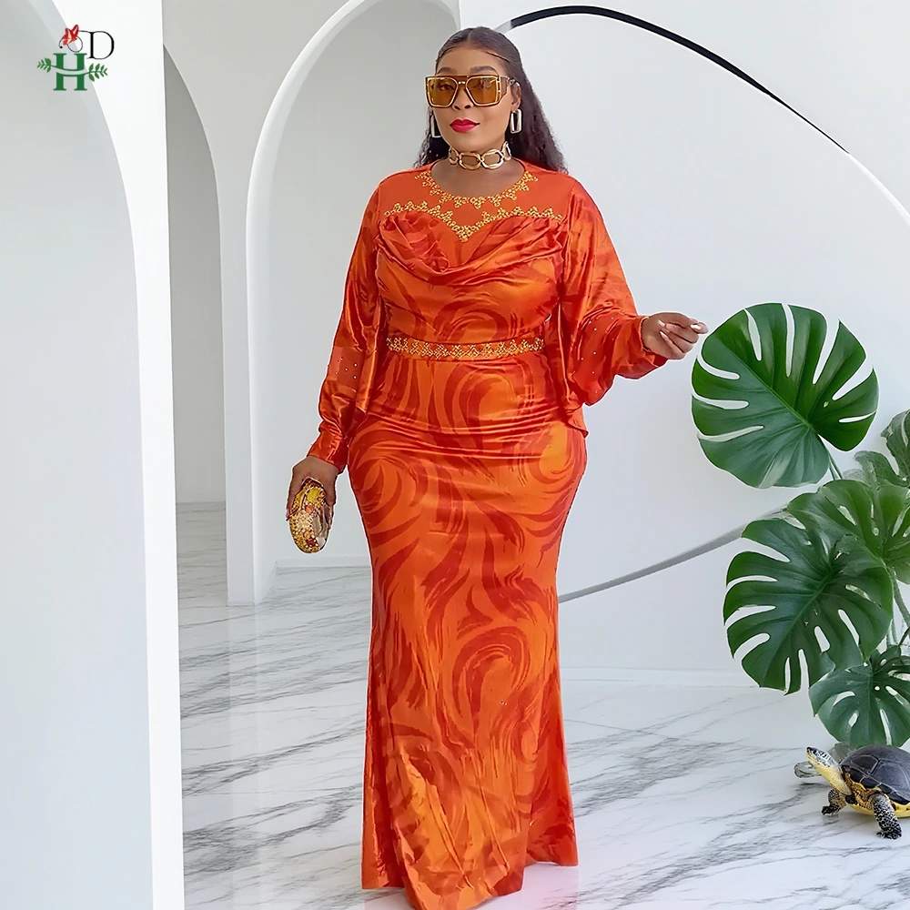 

African Clothes For Women Plus Size Long Sleeves Birthday Abaya Dresses Luxury Party Wedding Dress Africains Femme Robe 2025 New